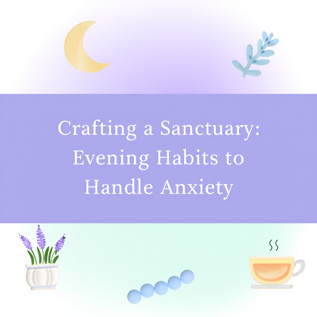 Crafting a Sanctuary - Evening Habits to Handle Anxiety