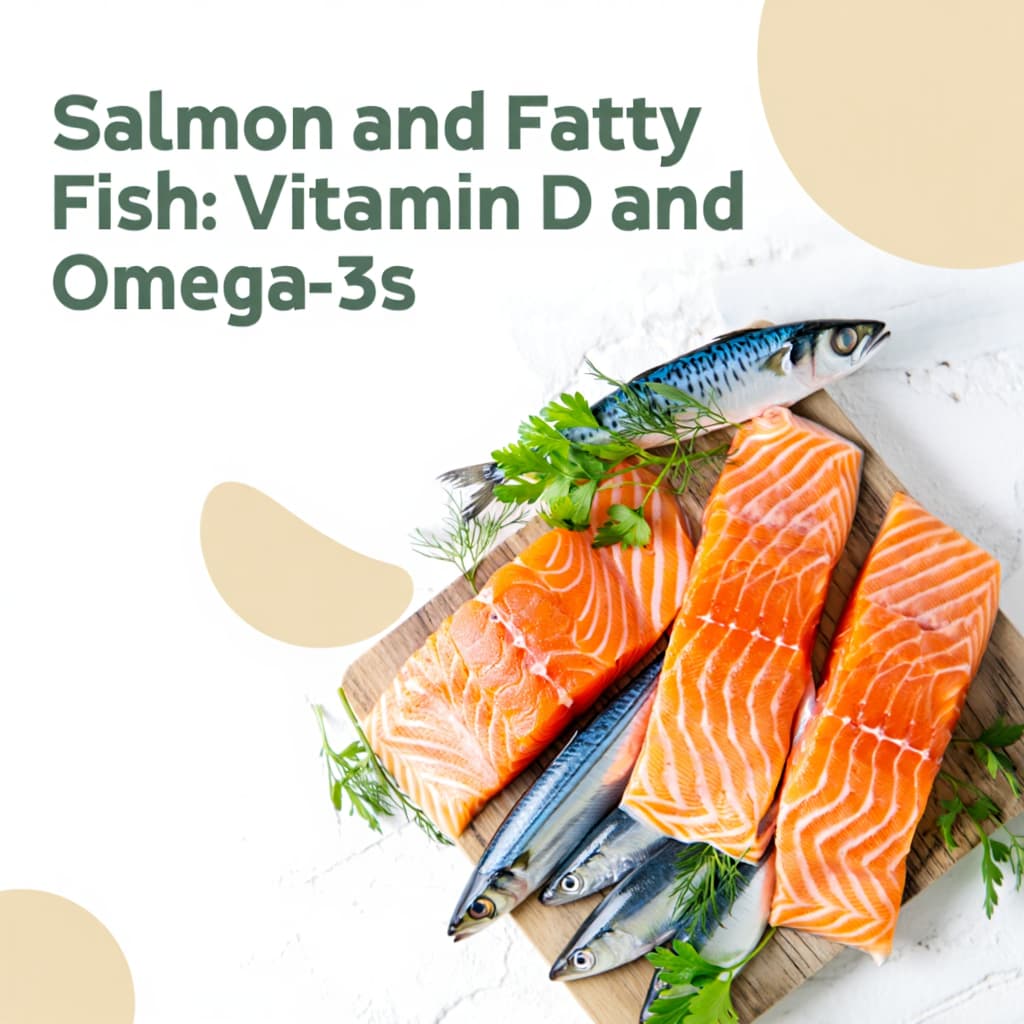 Salmon and Fatty Fish - Vitamin D and Omega-3s