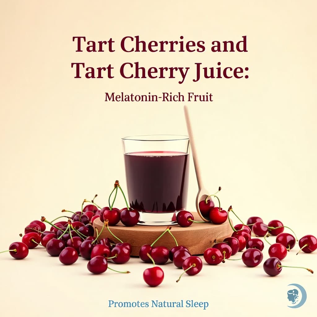 Tart Cherries and Tart Cherry Juice - Melatonin-Rich Fruit
